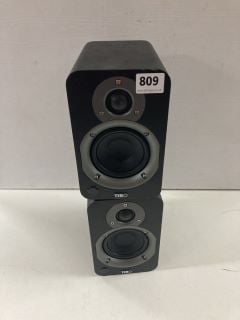 PAIR OF TIBO SPEAKERS