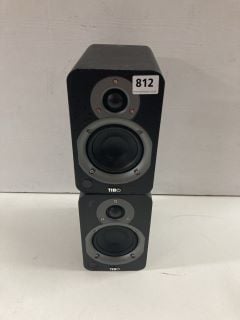 PAIR OF TIBO SPEAKERS