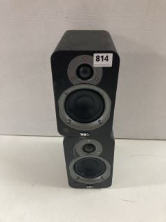 PAIR OF TIBO SPEAKERS