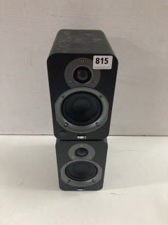 PAIR OF TIBO SPEAKERS