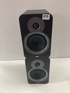 PAIR OF TIBO SPEAKERS