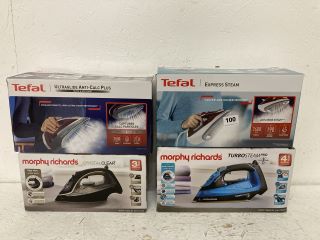 QTY OF GARMENT STEAMERS/IRONS INC TEFAL EXPRESS STEAM