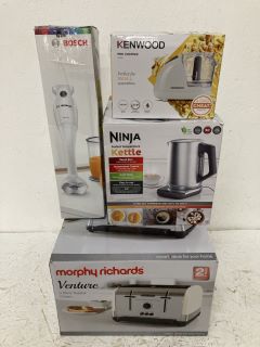 QTY OF KITCHEN ITEMS INC NINJA PERFECT TEMPERATURE KETTLE