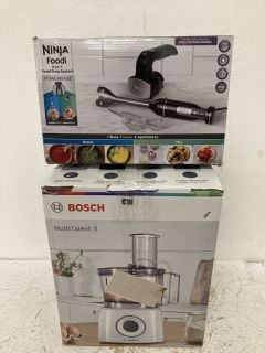 2 X KITCHEN ITEMS INC NINJA FOODI 2-IN-1 FOOD PROCESSOR