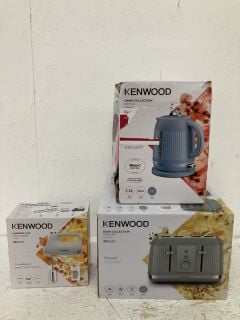 QTY OF KENWOOD KITCHEN ITEMS INC KETTLE