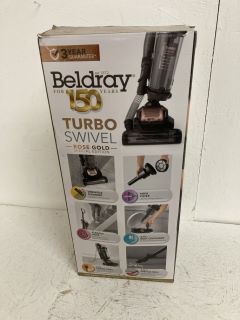 BELDRAY TURBO SWIVEL ROSE EDITION VACUUM CLEANER