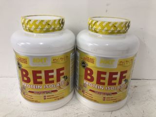 2 X NXT NUTRITION BEEF PROTEIN ISOLATE