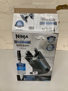 NINJA STAYSHARP KNIFE BLOCK 5-PIECE-SET RRP: £169 (18+ ID REQUIRED)