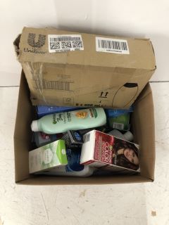 QTY OF BEAUTY ITEMS INC GARNIER BODY INTENSIVE LOTION