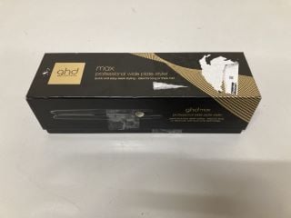 GHD MAX PROFESSIONAL WIDE PLATE STYLER RRP: £168