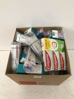 QTY OF ITEMS INC COLGATE TOTAL ADVANCED DEEP CLEAN