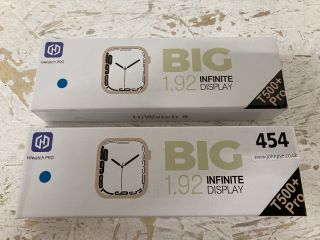 2 X HIWATCH PRO BIG 1.92 INFINITE DISPLAY T500+ PRO