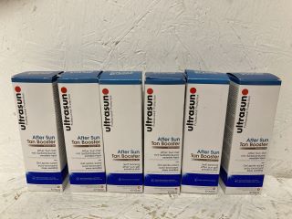 6 X ULTRASUN PROFESSIONAL PROTECTION AFTER SUN TAN BOOSTER GRADUAL TAN AFTER SUN GEL