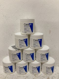 9 X CERAVE FRAGRANCE FREE MOISTURISING CREAM 16 OZ/ 454 G