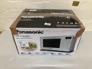 PANASONIC NN-E28JMM MICROWAVE OVEN (SILVER) RRP: £89