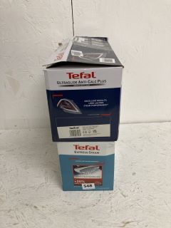 2 X TEFAL IRONS INC EXPRESS STEAM