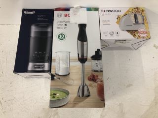 QTY OF KITCHEN ITEMS INC KENWOOD MINI CHOPPER