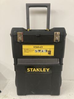 STANLEY MOBILE WORK CENTRE WITH METAL LATCHES