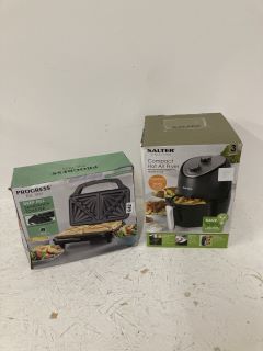 2 X KITCHEN ITEMS INC SALTER AIR FRYER