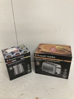 RUSSELL HOBBS KETTLE AND TOASTER