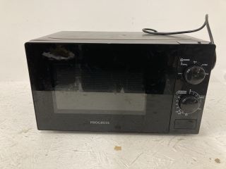 PROGRESS 20 LITRE MANUAL MICROWAVE OVEN