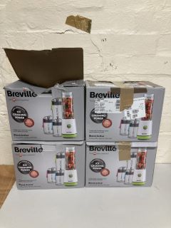 4 X BREVILLE BLEND ACTIVE