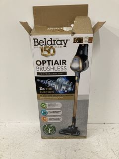 BELDRAY OPTAIR BRUSHLESS COPPER EDITION CORDLESS VACUUM CLEANER