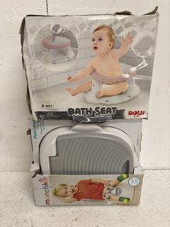 2 X BABY BATHROOM ITEMS INC BATH SEAT