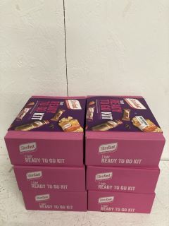 6 X SLIMFAST 7 DAY READY TO GO KIT (BBE 08/2024)