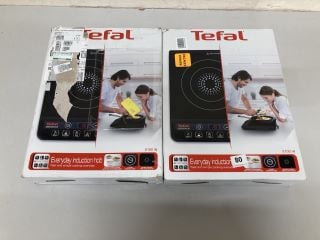 2 X TEFAL EVERYDAY INDUCTION HOBS