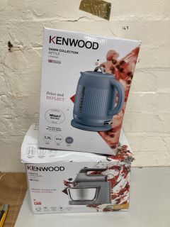 2 X KENWOOD KITCHEN ITEMS INC KETTLE