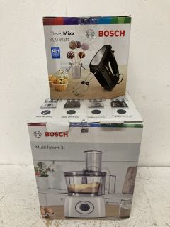 2 X BOSCH KITCHEN ITEMS INC MULTITALENT 3