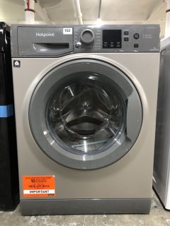 HOTPOINT INVERTER MOTOR 9KG FREESTANDING WASHING MACHINE MODEL : NSWR 946 GK UK