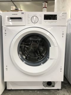 KENWOOD BUILT IN 9KG WASHING MACHINE MODEL : KIW914W23