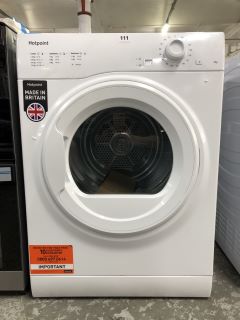 HOTPOINT FREESTANDING 8KG DRYER MODEL : H1 D80W UK