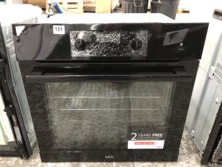 AEG BUILT IN SINGLE OVEN MODEL : BES356010B