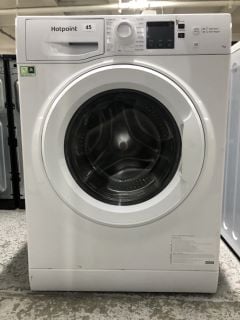 HOTPOINT 7KG FREESTANDING WASHING MACHINE MODEL : NSWR 743U WK UK N