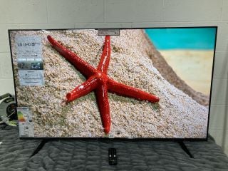 LG 55" TV MODEL: 55UT73006LA (LINE ON SCREEN, WITH REMOTE, WITH STAND, WITH BOX) RRP: £349