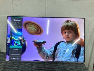 HISENSE 50" TV MODEL: 50A7HQTUK (NO REMOTE, NO STAND, NO BOX) RRP: £319