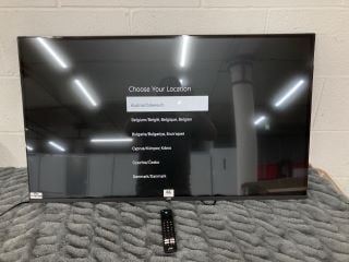 JVC 43" TV MODEL: LT-43CF330 (WITH REMOTE, NO STAND, NO BOX) RRP: £230