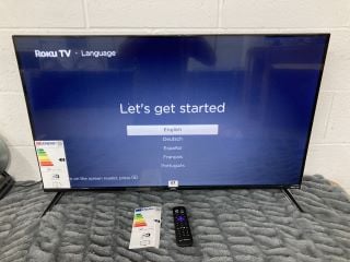 JVC 43" TV MODEL: LT-43CR330 (WITH REMOTE, WITH STAND, WITH BOX) RRP: £229