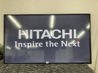 HITAHCI 58" TV MODEL: 58HK6200U (NO REMOTE, NO STAND, NO BOX)