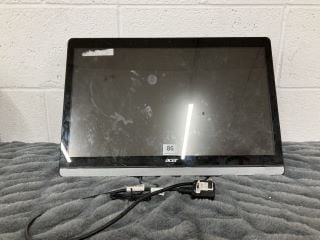 ACER LCD MONITOR MODEL UT22OHQL (CRACKED SCREEN, NO BOX)