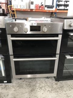 HOTPOINT DOUBLE ELECTRIC OVEN MODEL DU4541IX