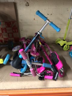 VARIOUS KIDS SCOOTERS