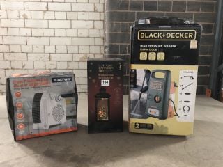 HOMEWARES TO INCLUDE A BLACK AND DECKER HIGH PRESSURE WASHER