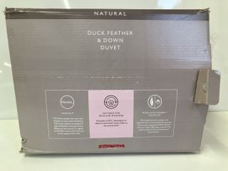 JOHN LEWIS DUCK FEATHER & DOWN DUVET