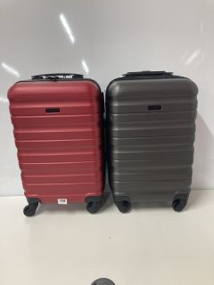 2 X JOHN LEWIS SUITCASES