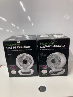 2 X MEACOFAN 1056 AIR CIRCULATOR FANS