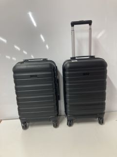 2 X JOHN LEWIS SUITCASES